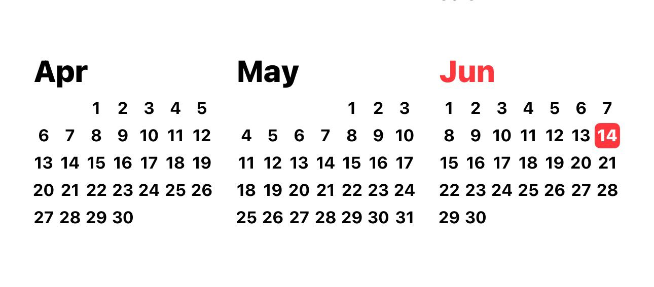 June Events